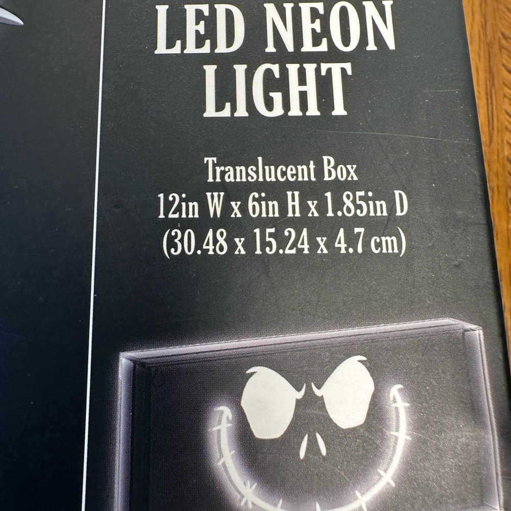 🆕Bundle of Nightmare Before Christmas LED Neon Light & Mirror Light - Picture 5 of 13